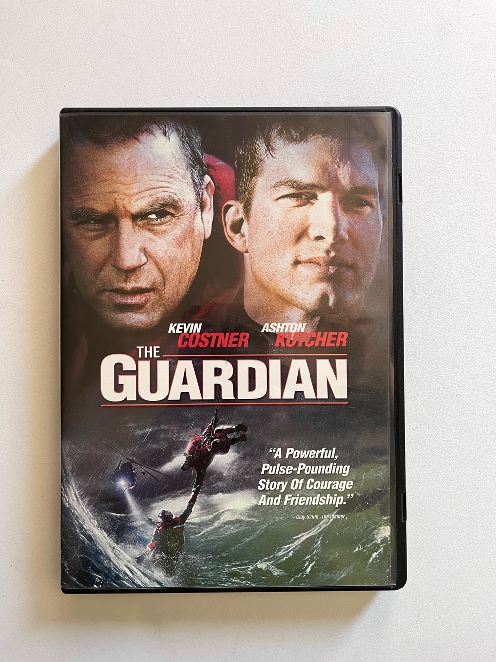 The Guardian (DVD) - Black Case - Kevin Costner & Ashton Kutcher